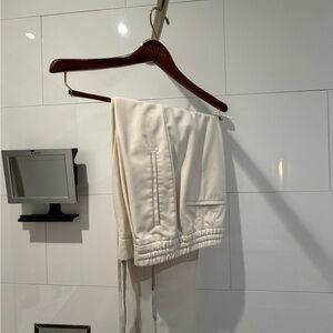 Reiss Ivory Summer Pants- Pleated